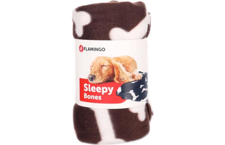 Flamingo Blanket Milda Rectangle Brown