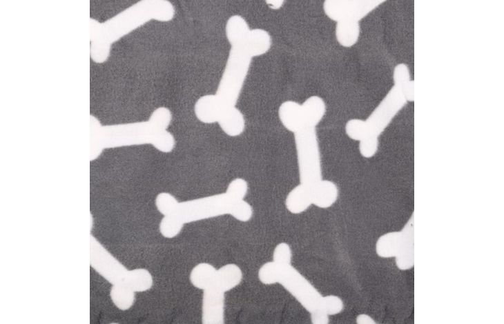 Flamingo Blanket Milda Rectangle Grey