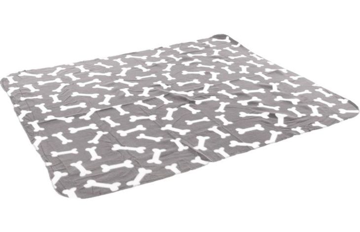 Flamingo Blanket Milda Rectangle Grey