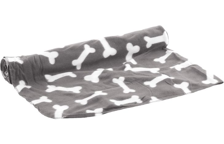 Flamingo Blanket Milda Rectangle Grey