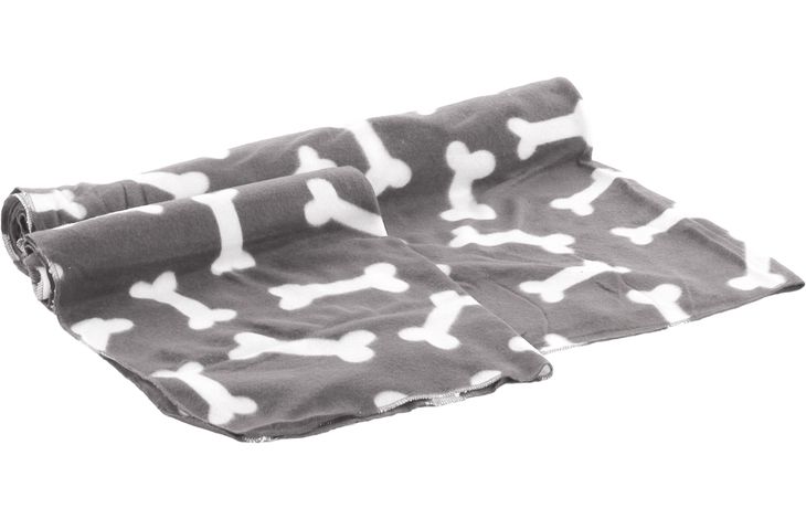 Flamingo Blanket Milda Rectangle Grey
