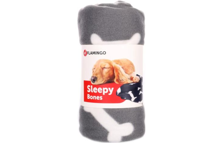 Flamingo Blanket Milda Rectangle Grey