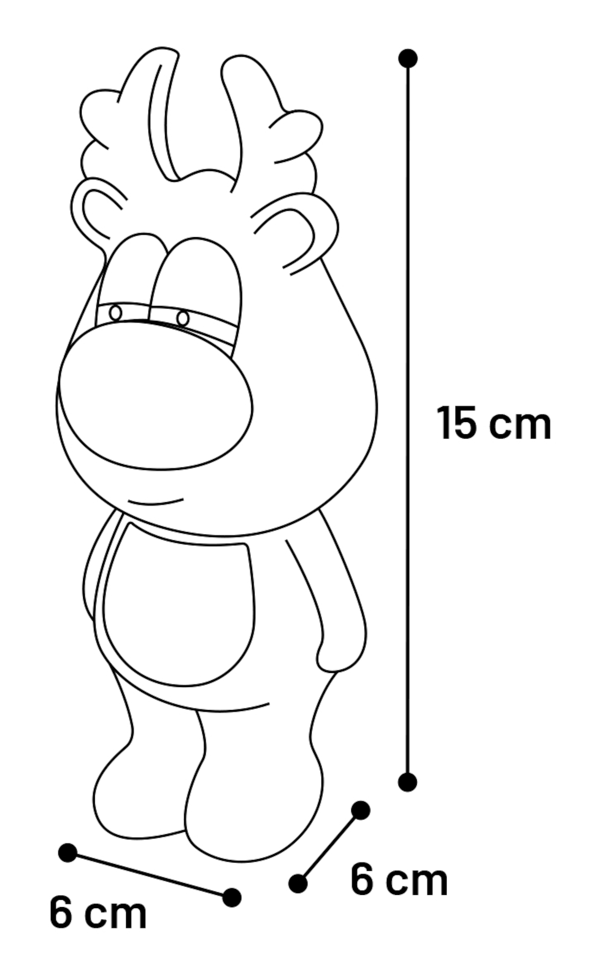 Flamingo Weihnachten Spielzeug Kai Elch Mehrere Ausführungen 