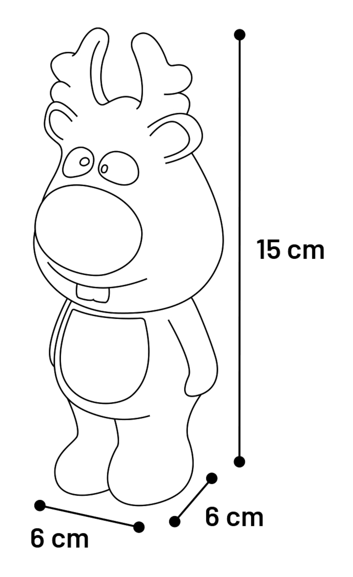 Flamingo Weihnachten Spielzeug Kai Elch Mehrere Ausführungen 