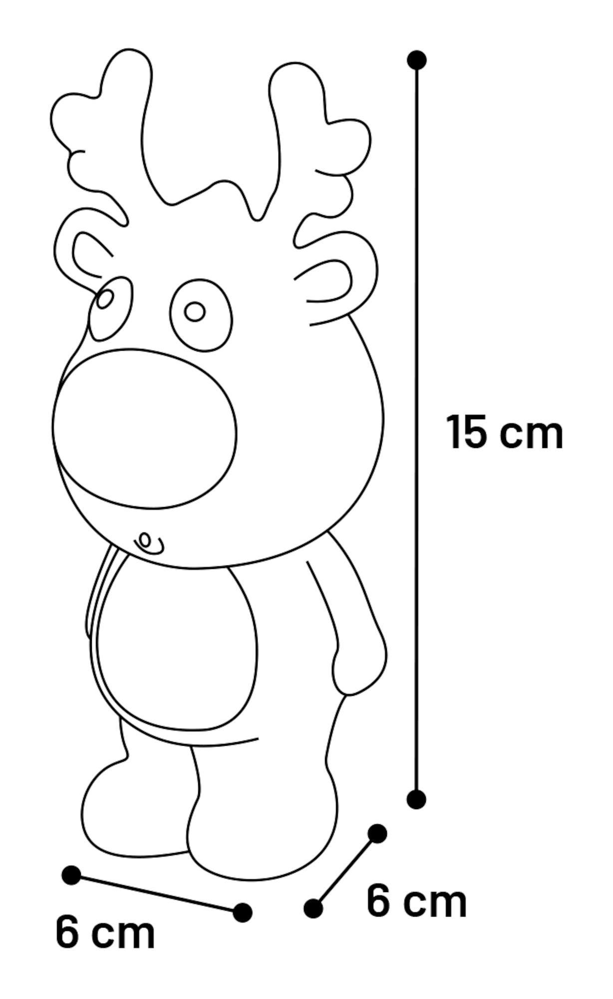 Flamingo Weihnachten Spielzeug Kai Elch Mehrere Ausführungen 