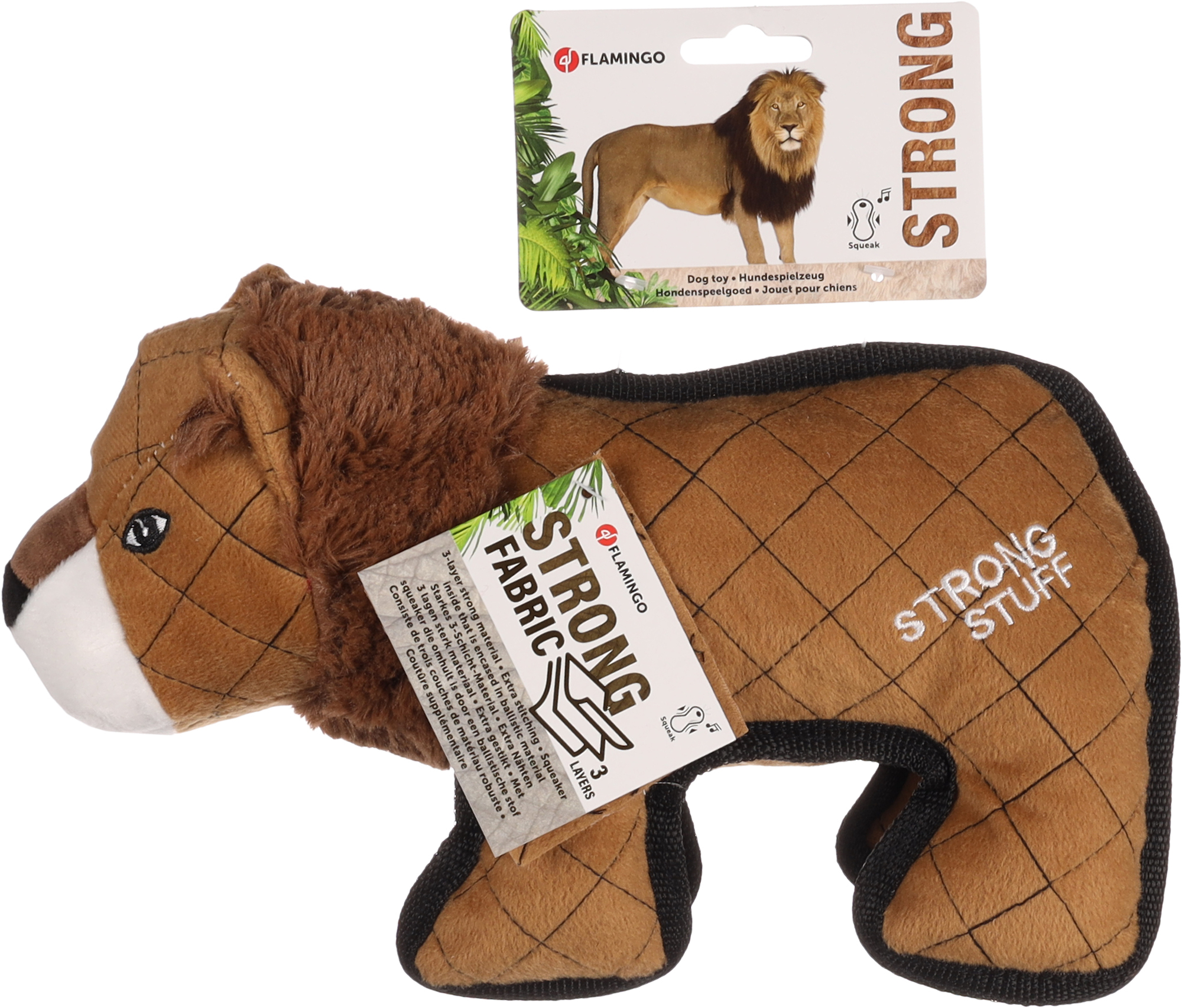 Strong stuff dog top toys