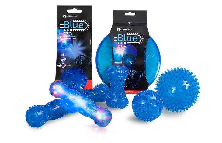 Flamingo Toy Bordy Frisbee Blue