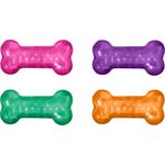 Kong® Toy Squeezz® Multiple colours Bone TPR