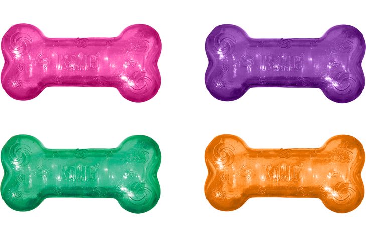 Kong® Kong® Toy Squeezz® Multiple colours Bone