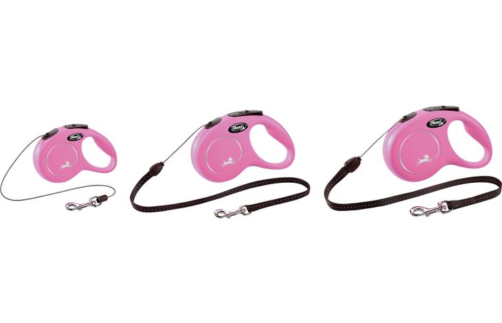 Flexi Flexi Rollijn Classic Koord Roze