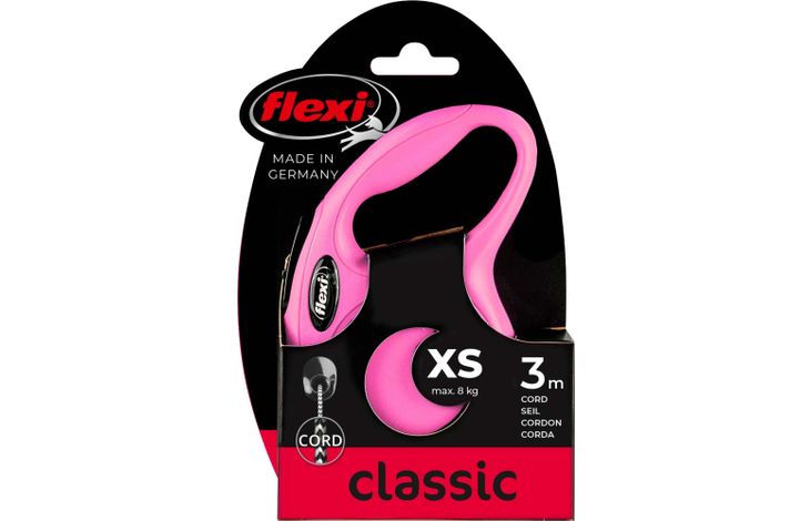 Flexi Flexi Rollijn Classic Koord Roze