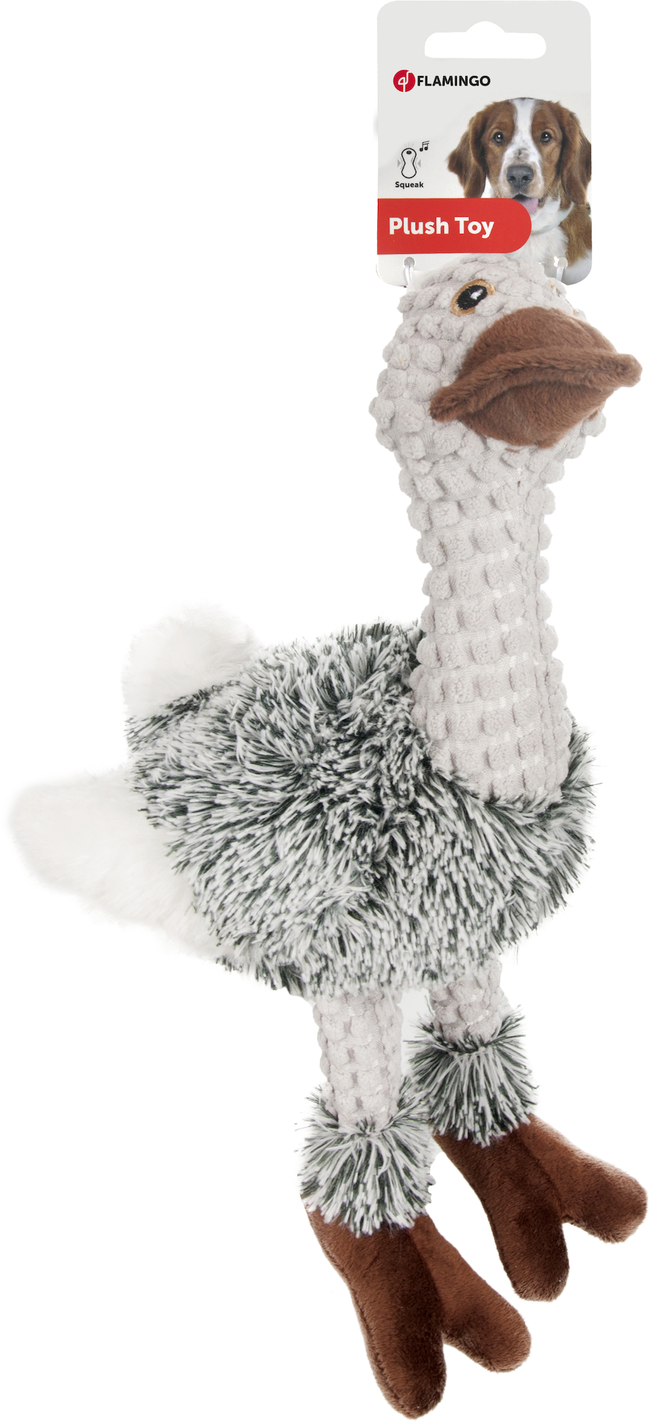 Flamingo Toy Wiebe Emu Grey