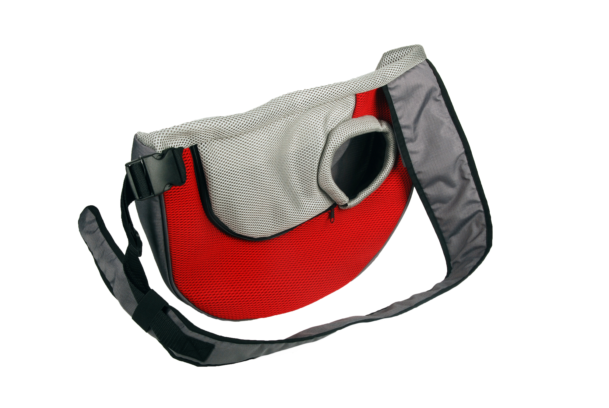 Flamingo Front carrier Skip Red & Grey