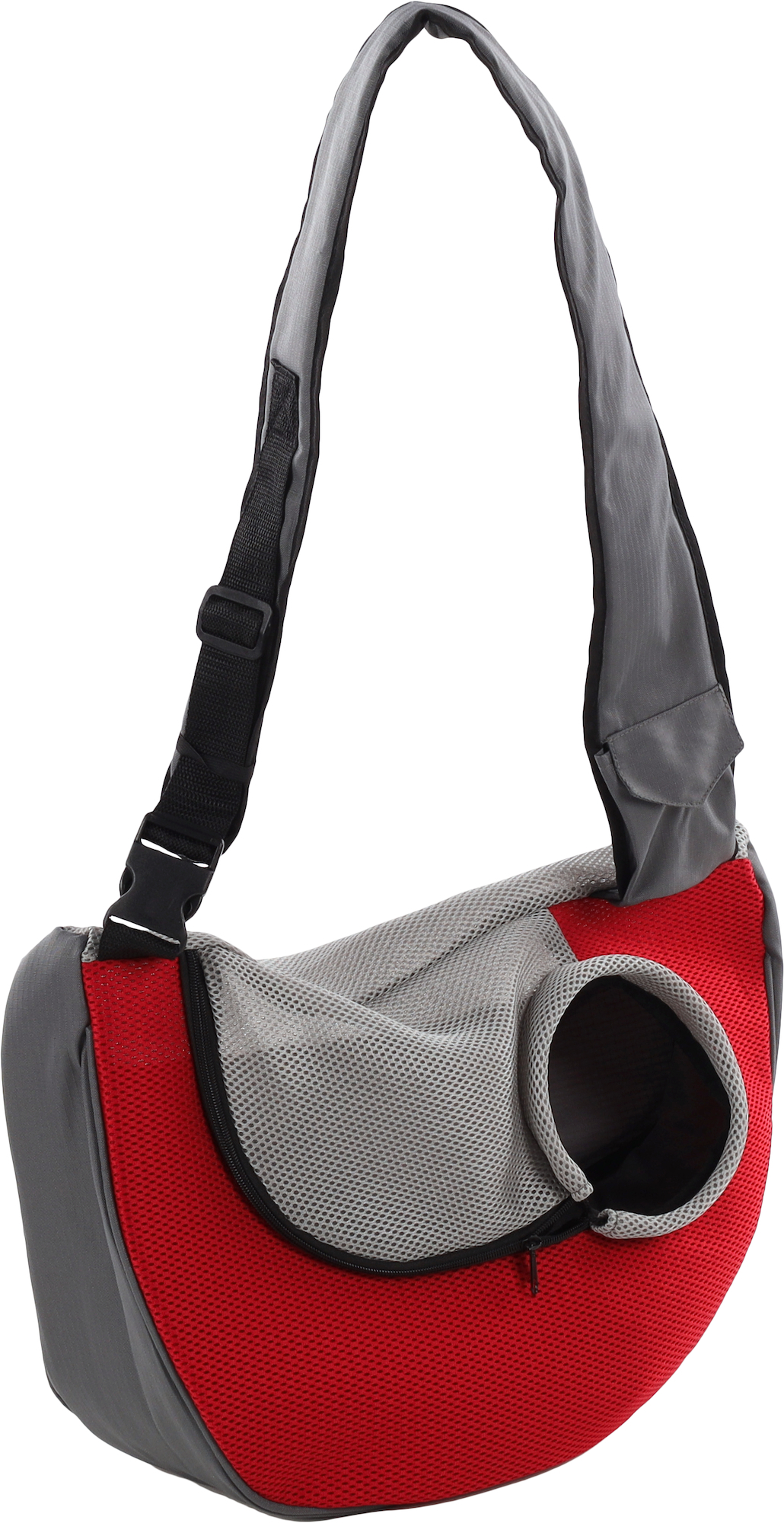 Flamingo Front carrier Skip Red & Grey