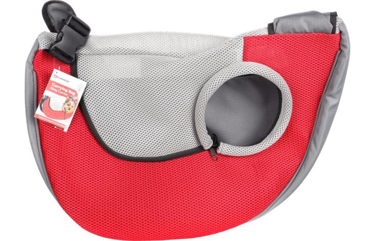 Flamingo Front carrier Skip Red & Grey