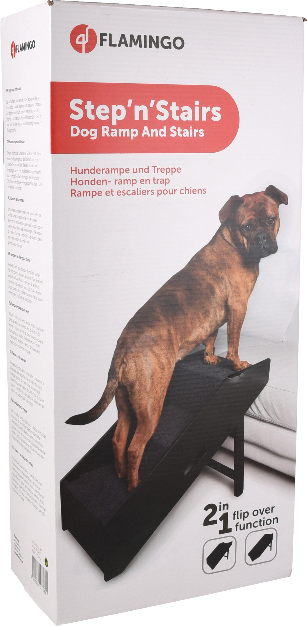Flamingo Scala & Rampa per cani Pino Nero