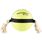 Speelgoed Matchball Tennisbal met touw Geel