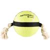 Speelgoed Tennis Matchball Tennisbal met touw Geel