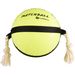Spielzeug Matchball Tennisball mit Seil Gelb
