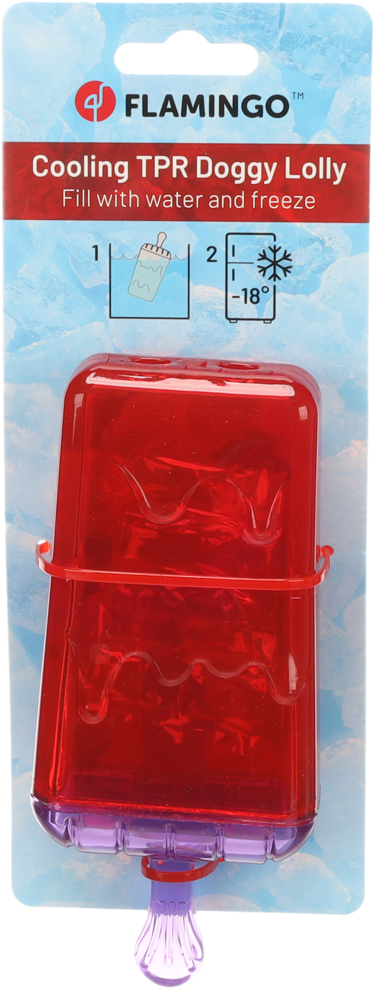 Flamingo Toy Wael Ice lollly Red