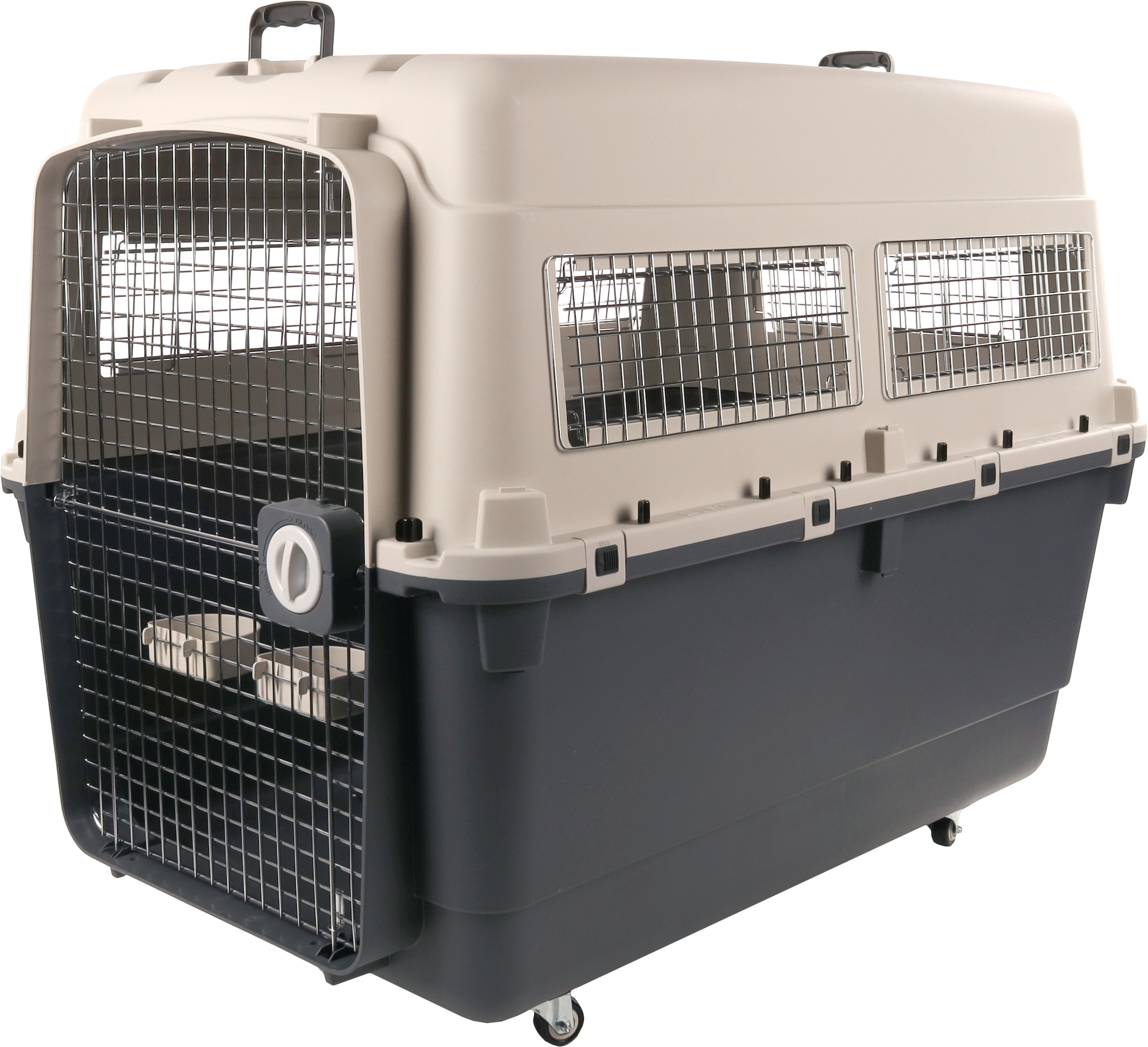 Transport cage Nomad Dark grey 515964 Flamingo Pet Products