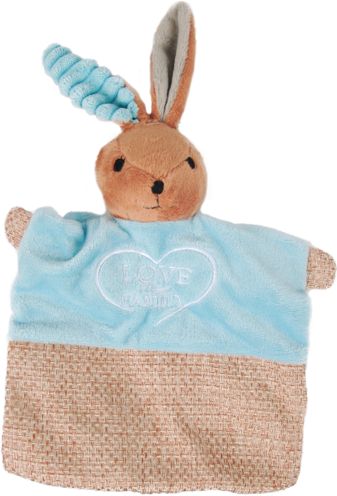 Flamingo Toy Shabby Chic Cuddle blanket Mix