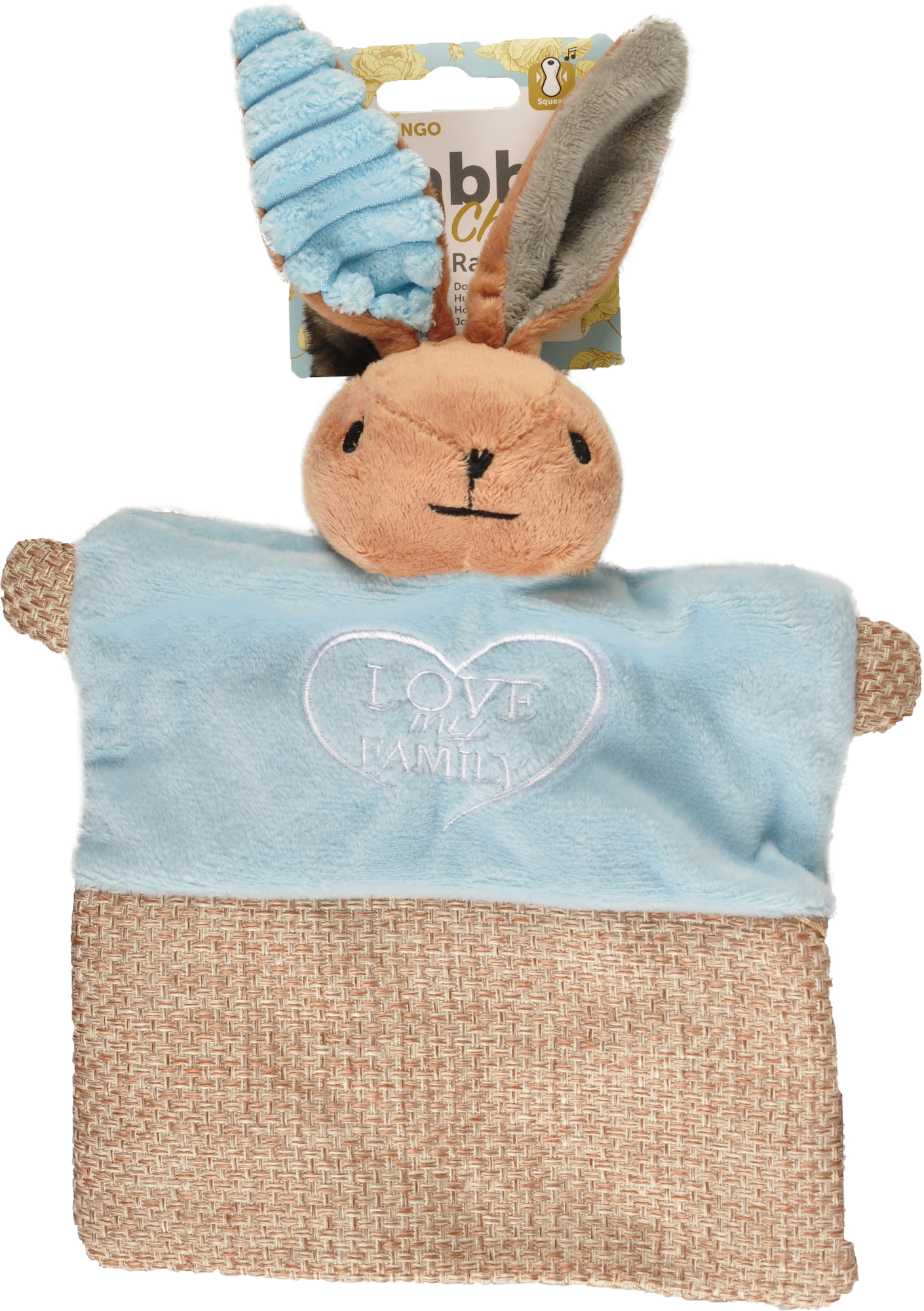 Flamingo Toy Shabby Chic Cuddle blanket Mix