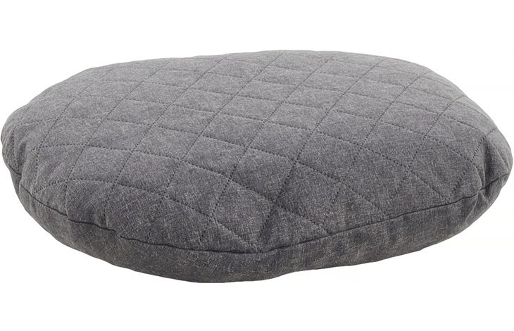 Flamingo Kissen Mano Oval Grau
