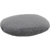 Kissen Mano Oval Grau