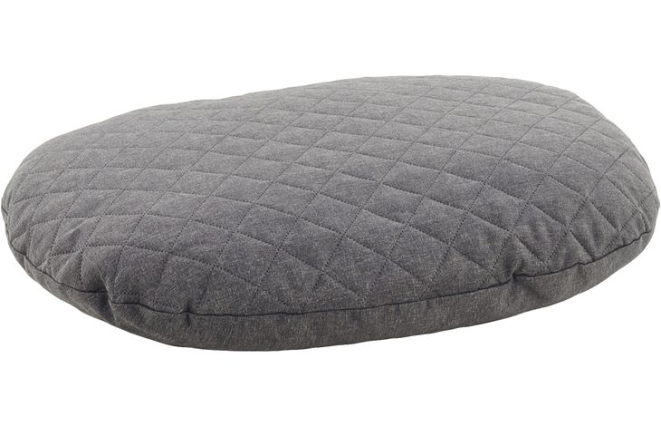 Flamingo Coussin Mano Ovale Gris