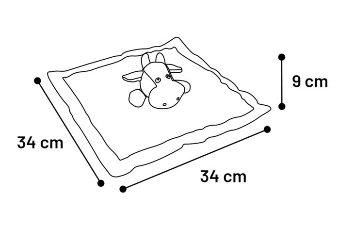 Flamingo Toy Weronika Cow & Pig & Elephant Multiple colours