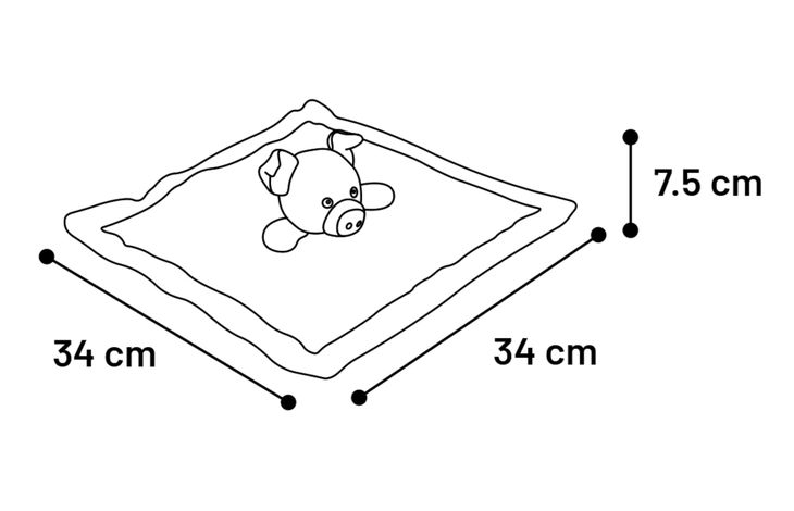Flamingo Toy Weronika Cow & Pig & Elephant Multiple colours