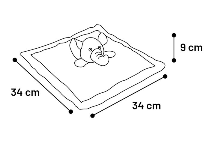 Flamingo Toy Weronika Cow & Pig & Elephant Multiple colours