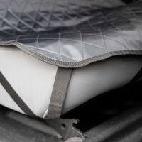 Flamingo Car seat cover Kia Back seat Black