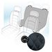 Car seat cover Kia Back seat Black