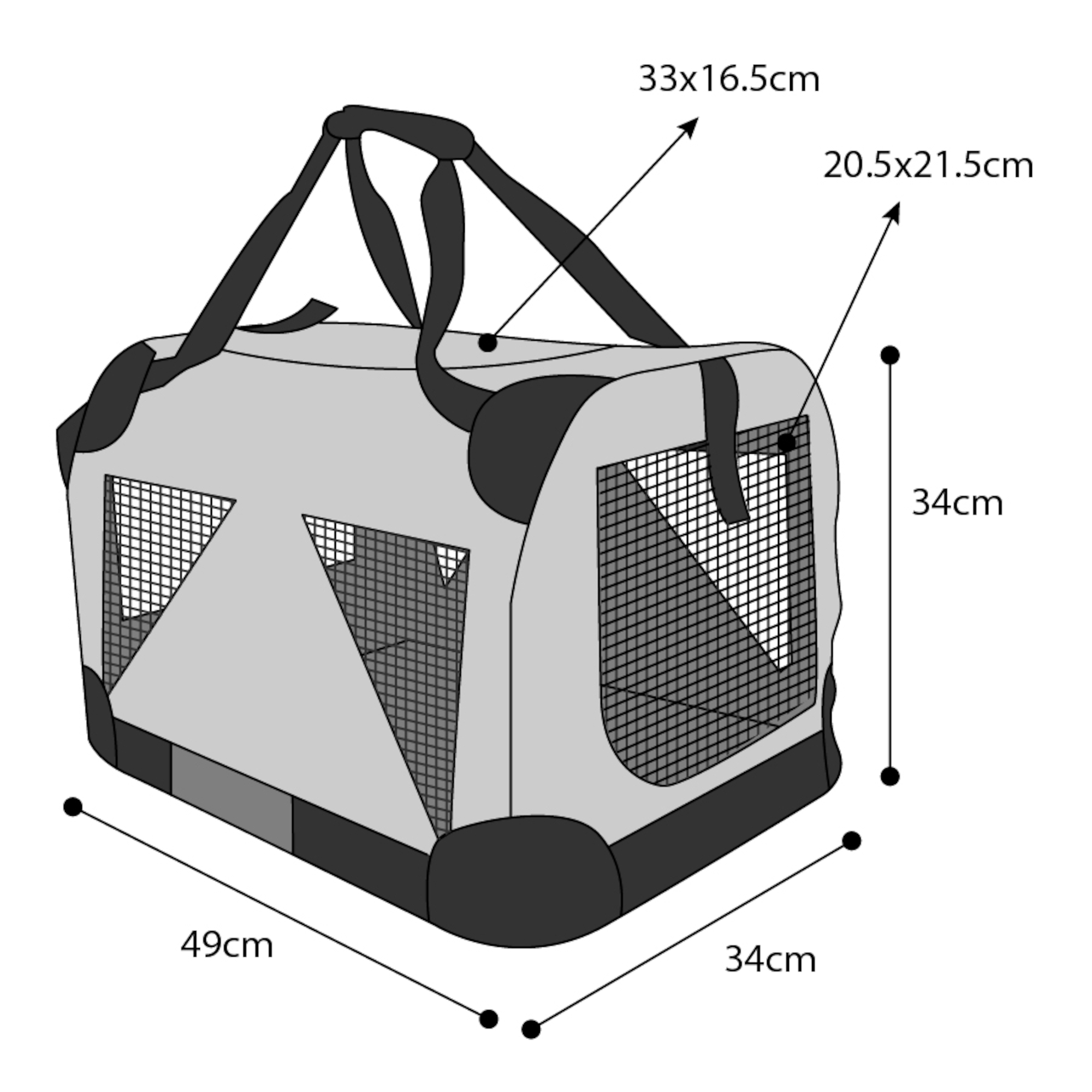 Flamingo Transport cage Alix Classic multiple colours