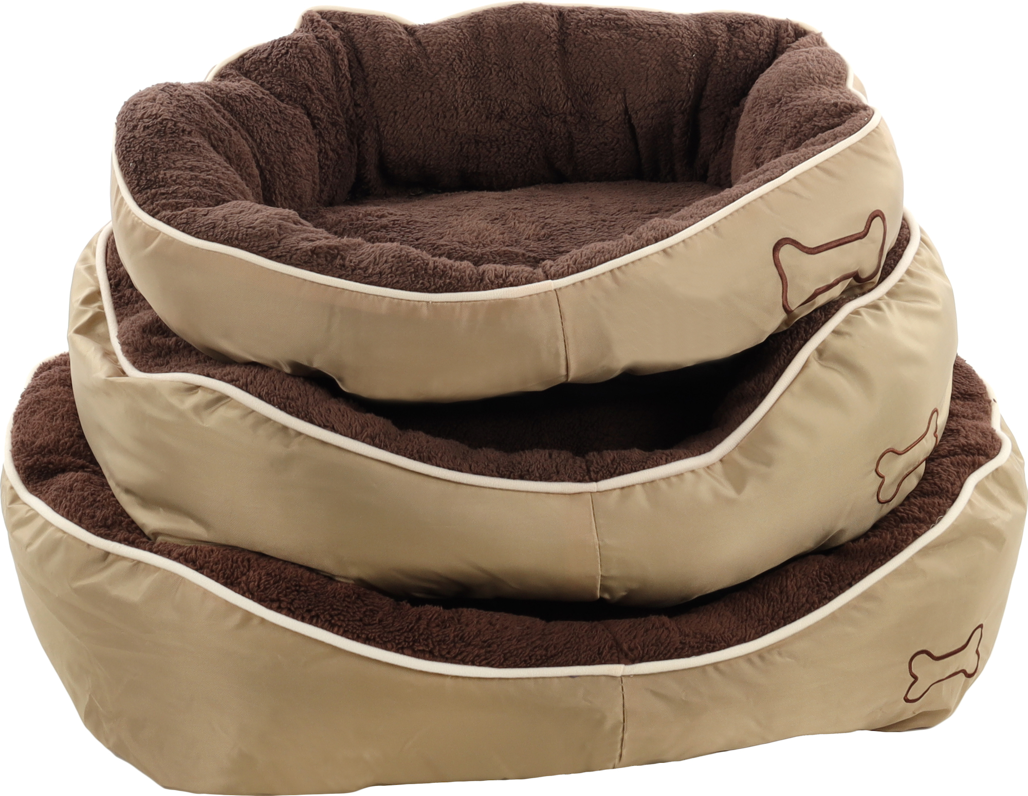 Flamingo Korb Chipz Rechteck Braun