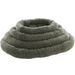 Kissen Sherpa Oval Braun
