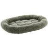 Kissen Sherpa Oval Braun