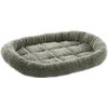 Kissen Sherpa Oval Braun