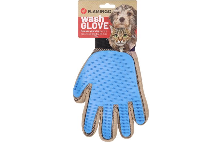 Flamingo Massagehandschoen & Verzorgingshandschoen Mandy