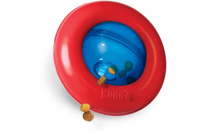 Kong® Kong® Spielzeug Gyro mit ball Rot