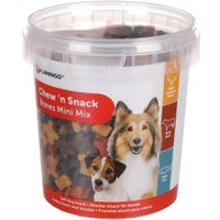 Flamingo Chew'n Snack Koekje met kip & met rund & vis Meerkleurig