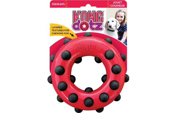 Kong® Kong® Speelgoed Dotz Meerkleurig Ring