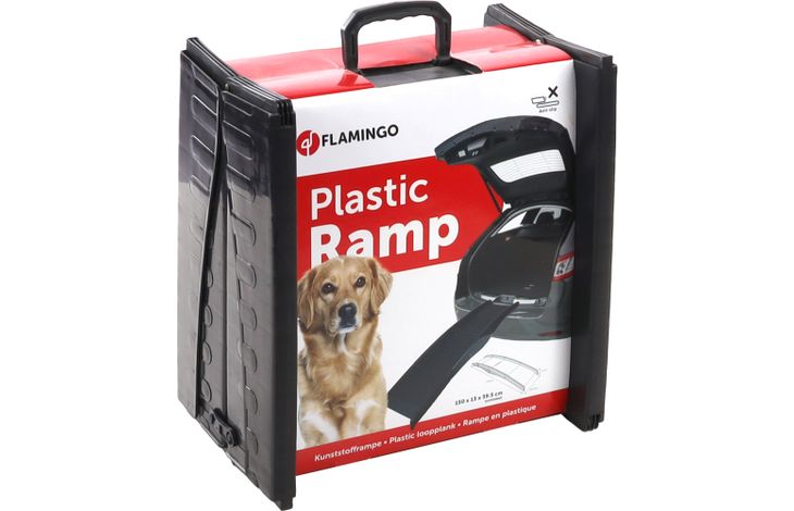 Flamingo Hunderampe Dim Schwarz