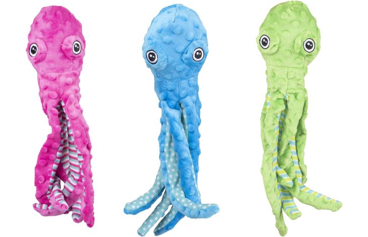 Kiezen Afscheid Schaar Speelgoed Bubbly Octopus Meerdere kleuren | 516770 | Flamingo Pet Products