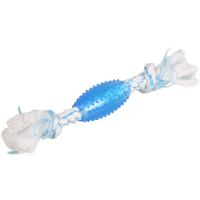 Flamingo Toy Canine Clean Denta toy Cord with 2 knots with mint flavour