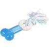 Spielzeug Denta toy Knochen Mit Seil Blau