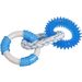 Spielzeug Denta toy Ring Mit Seil Blau