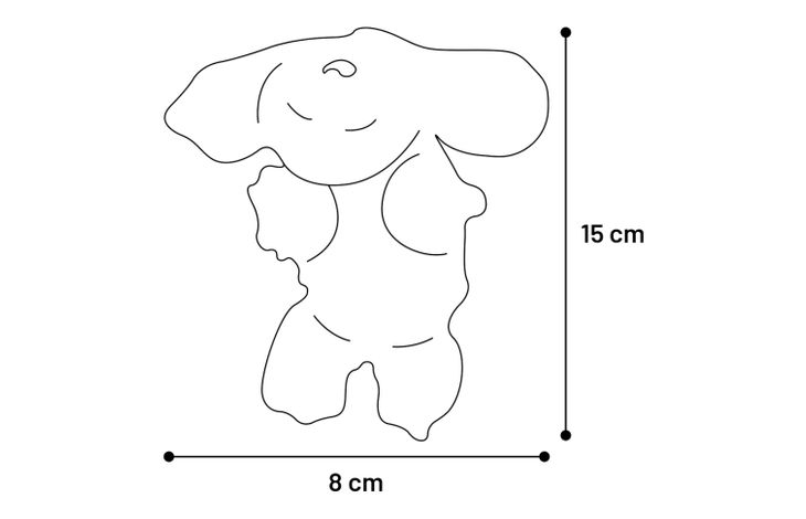 Flamingo Speelgoed Puppy Aromadog Hond Lila